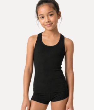 tanztop-schwarz-kind-modell-vorderansicht