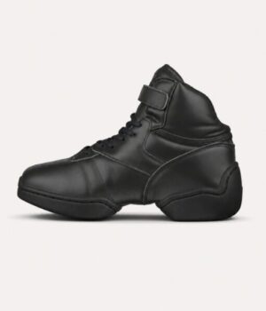 tanzsneaker-unisex-schwarz-rocky-seitenansicht