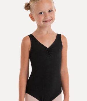 Alternative view of Balletttrikot | Mit Raffung | Schwarz oder Rosa | Classic