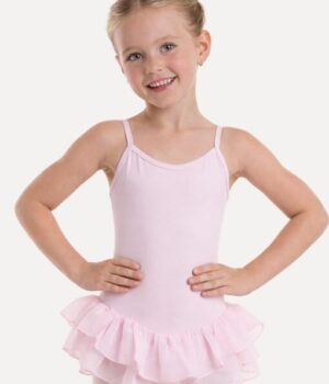 Alternative view of Ballettanzug | Kindertrikot | Rosa | Chiffon Rock | Diva