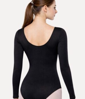ballettanzug-schwarz-damen-carre-modell-rueckansicht