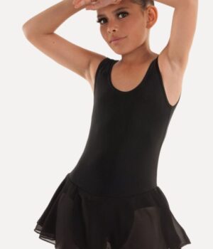 ballettanzug-schwarz-kind-prima-donna-modell-vorderansicht