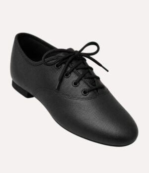 jazzschuhe-damen-schwarz-oxford-schrägansicht