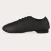 jazzschuhe-damen-schwarz-oxford-seitenansicht