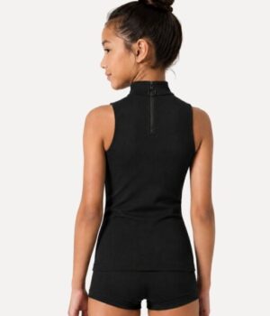 tanztop-schwarz-kind-roxy-modell-rueckenansicht