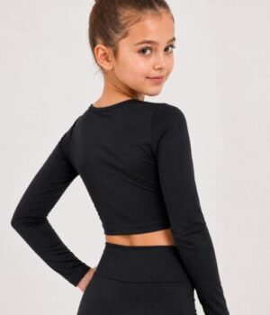 ballettop-schwarz-kind-luxor-modell-rueckenansicht
