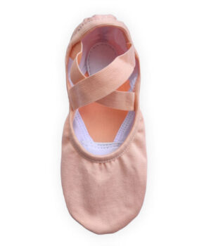 ballettschuhe-damen-rosa-creation-obenansicht