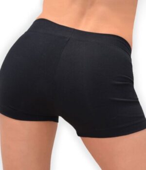 hotpants-schwarz-kind-modell-rueckansicht
