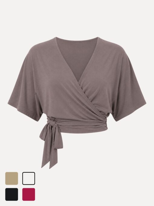 kimono-taupe-damen-mannequin-vorderansicht