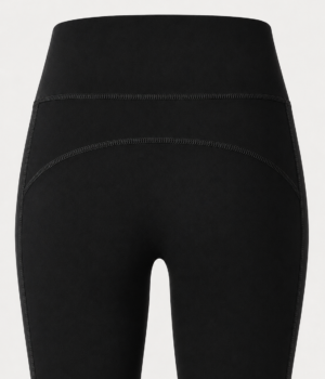 legging-schwarz-damen-cross-over-mannequin-rueckansicht
