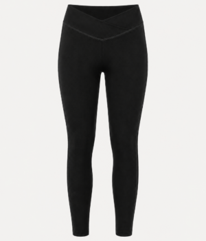 legging-schwarz-damen-cross-over-mannequin-vorderansicht