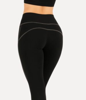 legging-schwarz-taupe-damen-cross-over-modell-rueckansicht