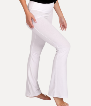 legging-weiss-damen-modell-seitenansicht