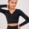 schwarzes-kinder-ballettjaeckchen-luxor-vorderansicht