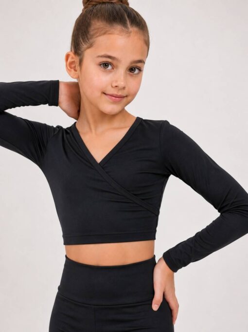 Ballettjacke Kind Schwarz | Luxor