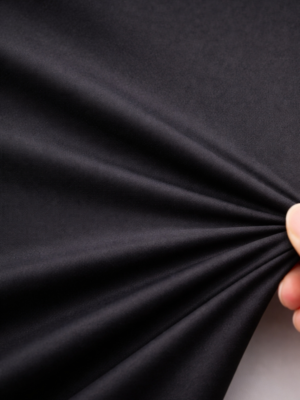 Ballettjäckchen aus Tactel mit 7/8 Ärmeln Pullover schwarz Detailansicht