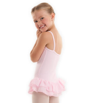 Ballettanzug | Kindertrikot | Rosa | Chiffon Rock | Diva
